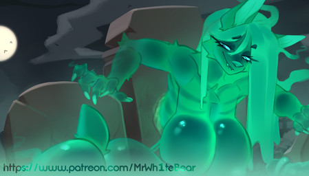 anthro arm_tuft bedroom_eyes big_breasts bite biting_lip biting_own_lip bone breasts butt cemetery cheek_tuft claws detailed_background disembodied_penis dripping elbow_tuft erection eyebrows eyelashes facial_tuft female finger_claws fingers fur fur_tuft genitals glowing glowing_body green_body hair half-closed_eyes hanging_breasts holidays humanoid_genitalia humanoid_penis light long_hair looking_at_butt male moon moonlight narrowed_eyes nude penile penis rib_cage seductive self_bite sky skyscape slime small_tail smile solo sticky tail teal_eyes teaser teeth text through_wall tombstone translucent translucent_body tuft vein veiny_penis mrwhitebear halloween spooky_month avian bird canid canine canis domestic_dog ghost goo_creature mammal spirit censored digital_media_(artwork) hi_res url