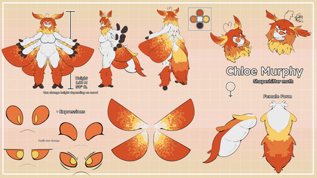 anthro female solo text hojaastrale cole_murphy arthropod insect lepidopteran moth 16:9 4k absurd_res english_text hi_res widescreen