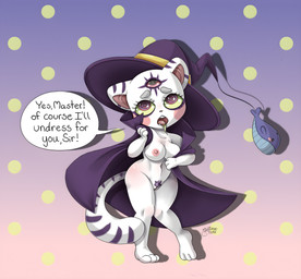 3_eyes anthro bodily_fluids breasts clothing drooling female hat headgear headwear hypnosis magic_user mind_control multi_eye nipples pubes purple_eyes saliva solo spiral spiral_eyes undressing witch witch_hat mortimer_todd moby_(sinfulwalpurrgis) walpurrgis_the_sinner_(sinfulwalpurrgis) aquatic cetacean domestic_cat felid feline felis mammal 2019 absurd_res hi_res