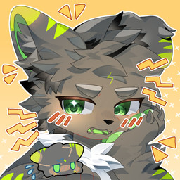 clothing feet female fur green_body green_clothing green_fur green_pattern green_shirt green_topwear grey_body grey_fur kemono shirt topwear shenchen_mirage 1:1 hi_res