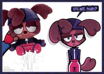 4_fingers adolescent anthro anthro_pov armor asking asking_viewer big_eyes black_eyebrows blue_clothing blue_topwear bodily_fluids border bottomwear closed_frown clothed clothed_anthro clothed_female clothed_male clothing cum cum_drip cum_on_plushie dialogue dripping duo eyebrows eyelashes fangs female fingerless_gloves fingers first_person_view floppy_ears frown fully_clothed fully_clothed_anthro fully_clothed_female fur fur_tuft genital_fluids glistening glistening_nose gloves handwear head_tilt head_tuft headgear helmet holding_object holding_plushie iris jacket light_body light_fur logo long_eyelashes looking_at_viewer male male_pov mouth_closed multicolored_border multicolored_bottomwear multicolored_clothing musk musk_cloud narrowed_eyes no_pupils number open_mouth pants percentage pink_body pink_ears pink_fur pink_tail pink_tongue plushie purple_armor purple_clothing purple_eyes purple_headgear purple_helmet purple_jacket purple_nose purple_text purple_topwear question red_clothing red_gloves red_handwear shadow simple_background standing style_emulation tail talking_to_viewer teeth text tongue topwear tuft two_tone_border two_tone_bottomwear two_tone_clothing two_tone_pants white_background white_sclera wide_hipped_anthro wide_hipped_female wide_hips young young_anthro young_female young_male zipper c.dash37 murphy_and_mitzi murphy_(ajmarekart) zoe_(ajmarekart) canid canine canis domestic_cat domestic_dog felid feline felis mammal 2025 artist_logo artist_name digital_drawing_(artwork) digital_media_(artwork) english_text hi_res