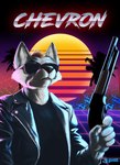 anthro badge clothed clothing cybernetics eyewear gun holding_object holding_weapon jacket leather leather_clothing leather_jacket leather_topwear machine male open_clothing open_jacket open_topwear palm_tree plant ranged_weapon retro shotgun solo sunglasses synthwave topwear tree weapon iron_raptor terminator_(franchise) terminator_gun_pose_(meme) the_terminator_(terminator) android canid canine canis cyborg mammal robot t-800_series_(terminator) terminators_(terminator) wolf hi_res meme