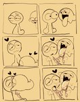 after_cum_kiss after_kiss ambiguous_gender bedroom_eyes bodily_fluids boo_(mario) comic cum cum_in_mouth cum_in_own_mouth cum_in_self cum_inside cum_kiss cum_on_self drooling_cum duo fellatio floating_head_creature french_kissing genital_fluids ghost heart_symbol hi_res kissing looking_pleasured maloroid mario_bros narrowed_eyes nintendo not_furry oral penile seductive sex sleepy_boo_(super_mario_sunshine) snowballing spirit third-party_edit tongue tongue_out