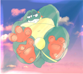 3_toes anthro anus bulge butt clothing crouching feet foot_focus jockstrap male presenting presenting_hindquarters solo spread_anus spreading toes underwear ignisterqt rubato rubato_(character) amphibian frog hi_res
