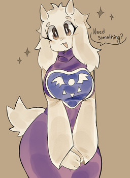 2_horns anthro big_breasts breasts circle_eyebrows clothed clothed_anthro clothed_female clothing delta_rune_(emblem) dress eyebrows female female_anthro floppy_ears front_view fur hair head_horn horn looking_at_viewer lop_ears open_mouth open_smile purple_clothing purple_dress simple_background smile solo sparkles speech_bubble symbol tail text white_body white_ears white_fur white_hair white_horn white_sclera white_tail wide_hipped_anthro wide_hipped_female wide_hips uovo undertale_(series) toriel boss_monster_(undertale) bovid caprine goat mammal 2025 digital_drawing_(artwork) digital_media_(artwork) english_text hi_res portrait three-quarter_portrait