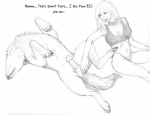 animal_genitalia arania archived_source bestiality biped bra canid canine canis clothing duo english_text female female_on_feral feral genitals graphite_(artwork) greyscale human human_on_feral humanoid_genitalia humanoid_penis hybrid_genitalia hybrid_penis interspecies male male/female male_on_human mammal monochrome occult_symbol pencil_(artwork) penis pentacle sheath sheathed_humanoid_penis sketch symbol tail text traditional_media_(artwork) transformation underwear wolf