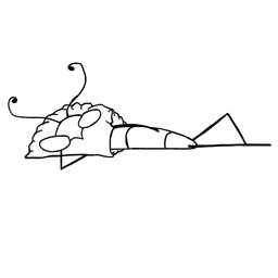 anthro lying male pose solo hollow_knight:_silksong hollow_knight_(franchise) team_cherry trobbio_(hollow_knight:_silksong) arthropod 1:1 absurd_res hi_res monochrome pinup