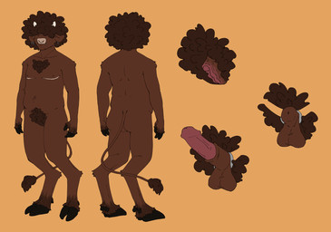 andromorph animal_genitalia anthro big_clitoris bovid_horn bovine_horn clitoral_hood clitoris close-up ear_piercing facial_piercing fur genital_close-up genitals hooves horn intersex mastectomy_scar multiple_piercings nose_piercing nose_ring packer piercing ring_piercing scar sheath solo strapon unguligrade vulva gibberishpie bovid bovine cattle mammal absurd_res hi_res model_sheet trans_(lore) trans_man_(lore)