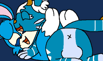 anthro duo female from_front_position male male/female mating_press sex thepinkpandacat mythology rainbow_cat_and_blue_rabbit landau morisu_ryujin domestic_rabbit dragon felid hybrid lagomorph leporid mammal mythological_creature mythological_scalie oryctolagus pantherine rabbit scalie tiger zonai 5:3 alpha_channel low_res