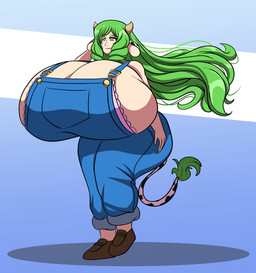 big_breasts big_butt breasts butt curvy_figure female hair hand_behind_head huge_breasts huge_butt hyper hyper_breasts long_hair solo notsafeformkw leaf_(lucasgies203) animal_humanoid bovid bovid_humanoid bovine bovine_humanoid cattle_humanoid humanoid mammal mammal_humanoid absurd_res hi_res