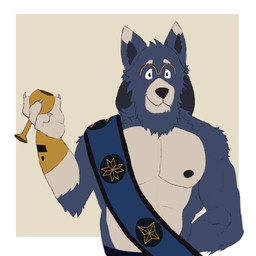 alcohol anthro beverage bracelet clothing container cup drinking_glass eyewear fur glass glass_container glass_cup glasses hair jewelry male multicolored_body multicolored_fur muscular muscular_male nipples simple_background solo two_tone_body two_tone_fur wearing_glasses wine wine_glass nodzire adastra_(series) echo_project khemia scipio_(khemia) canid canine canis mammal wolf hi_res