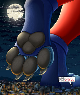 anthro big_feet building building_destruction city city_background city_crushing city_destruction city_lights claws count death destruction extreme_size_difference feet foot_focus kill_count light machine macro macro_anthro macro_focus macro_male macro_pov male mass_death mechanical_leg moon moonlight night pawpads paws size_difference solo stomping stomping_pov toe_claws toes furrypur five_nights_at_freddy's five_nights_at_freddy's:_security_breach scottgames steel_wool_studios kotiyo animatronic canid canine fox mammal robot robot_anthro absurd_res hi_res
