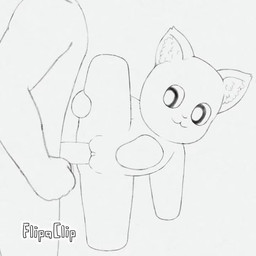 anthro anthro_penetrated bodily_fluids cum cum_from_vagina cum_in_vagina cum_inside duo ejaculation female female_on_human female_penetrated genital_fluids genitals human_penetrating_female larger_human larger_male leaking_cum loli male male/female male_penetrating male_penetrating_female orgasm penetration penile penile_penetration penis penis_in_vagina plushie sex size_difference smaller_anthro smaller_female vaginal vaginal_penetration vulva young young_penetrated ace_core bovid caprine felid feline felis human mammal 1:1 animated digital_media_(artwork) flipaclip_(artwork) monochrome no_sound short_playtime video