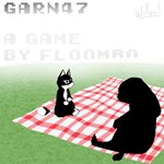 ambiguous_gender anthro duo female grass_field picnic_blanket sitting text wifos! garn47 car0_(garn47) ld_(garn47) domestic_cat felid feline felis mammal tuxedo_cat 1:1