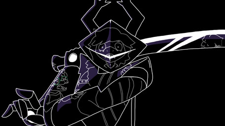 action_scene ambiguous_gender anthro antlers armor black_background female group horn imminent_attack knight male melee_weapon reflection reflection_in_helmet reflections_in_armor scared simple_background sword warrior weapon magik_woman deltarune undertale_(series) kris_dreemurr ralsei roaring_knight susie_(deltarune) bovid caprine darkner goat human mammal reptile scalie 16:9 hi_res widescreen