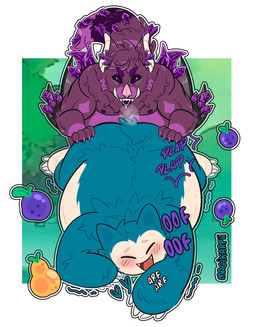 anal anal_penetration anthro belly big_belly blush duo male male/male male_penetrated male_penetrating male_penetrating_male membrane_(anatomy) membranous_wings overweight penetration sex slightly_chubby wings magikarpii nintendo pokemon dyre_(dasesno) bat canid canine canis dyre generation_1_pokemon mammal pokemon_(species) snorlax wolf adobe_photoshop_(artwork) digital_media_(artwork) hi_res