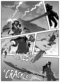 anthro blood bodily_fluids clothed clothing detailed_background female gas_mask gloves handwear inner_ear_fluff magic mask melee_weapon polearm simple_background solo spear tank_(vehicle) text tuft vehicle weapon kifyun2 rita_(undying_void) felid mammal pantherine snow_leopard absurd_res black_and_white comic hi_res monochrome
