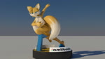 anthro anus areola big_breasts biped blue_eyes breasts butt character_miniature crossgender dipstick_tail female fur genitals hair markings miniature_model mtf_crossgender multicolored_tail nipples nude outside pussy smile solo tail tail_markings white_body white_fur yellow_body yellow_fur annonguy wolvalix amiibo nintendo sega sonic_the_hedgehog_(series) miles_prower canid canine fox mammal 16:9 2015 3d_(artwork) 3d_animation animated bad_metadata crossover digital_media_(artwork) hi_res high_framerate loop no_sound short_playtime webm widescreen