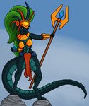 alternate_species anthro aztec breasts clothing female furrification green_body hat headgear headwear non-mammal_breasts scepter simple_background solo standing komahu american_mythology aztec_mythology mesoamerican_mythology mythology reptile scalie snake 2020 digital_media_(artwork) low_res pixel_(artwork)