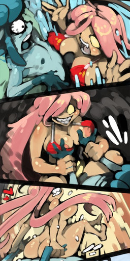 ambiguous_penetration anthro anthrofied areola arm_grab big_breasts bikini blue_hair blush bodily_fluids breast_grab breast_play breasts bulge clothed clothing cum cumshot dominant dominant_female duo ejaculation erection eyes_closed female forced fucked_silly genital_fluids genitals guided_breast_grab hair hand_holding hand_on_another's_breast hand_on_breast heart_symbol humanoid_genitalia humanoid_penis interspecies long_hair lying male male/female musical_note musical_symbol nipple_slip nipples nude on_back open_mouth orgasm partially_submerged penetration penis pink_hair pokemorph poolside saliva sex sharp_teeth side_boob sitting smile surprised sweat swimming_pool swimming_trunks swimwear symbol teeth titfuck tongue tongue_out topless two-piece_swimsuit vein water wide_eyed wide_hips yellow_eyes young young_anthro bittenhard nintendo pokemon eeveelution generation_4_pokemon generation_6_pokemon ghost glaceon gourgeist pokemon_(species) spirit comic hi_res