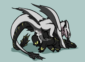 animal_genitalia bite black_body bodily_fluids claws cum cum_in_fallopian_tubes cum_in_uterus cum_in_vagina cum_inside cum_on_body duo ejaculation erection excessive_cum excessive_genital_fluids female female_feral female_penetrated feral feral_on_feral feral_penetrated feral_penetrating feral_penetrating_feral filled_womb from_behind_position genital_fluids genitals internal internal_vaginal knot knotted_penis male male/female male_feral male_penetrating male_penetrating_female orgasm ovaries penetration penis perching_position scar sex tail uterus vaginal vaginal_penetration vulva white_body wings x-ray_view sekera dreamworks european_mythology how_to_train_your_dragon mythology dragon fury_(httyd) mythological_creature mythological_scalie night_fury reptile scalie western_dragon 2025 digital_drawing_(artwork) digital_media_(artwork)