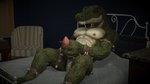 anthro bed furniture hotel male masturbation solo the3dmilf crocodilian reptile scalie 16:9 3d_(artwork) digital_media_(artwork) hi_res widescreen