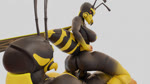 antennae_(anatomy) anthro anthro_penetrated arthropod_abdomen balls bouncing_breasts breasts butt dominant dominant_female duo female female_penetrated genitals male male/female male_penetrating male_penetrating_anthro male_penetrating_female mandibles muscular muscular_male narrowed_eyes nipples non-mammal_breasts non-mammal_nipples nude on_bottom on_top penetration penile penile_penetration penis penis_in_pussy red_eyes reverse_cowgirl_position sex simple_background vaginal vaginal_penetration wings charlottefloof blender_cycles petruz_(copyright) insect_(petruz) arthropod hornet hymenopteran insect vespid wasp 16:9 3d_(artwork) 3d_animation animated blender_(artwork) digital_media_(artwork) hi_res loop no_sound short_playtime webm widescreen