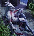 anthro anthro_on_anthro anthro_penetrated anthro_penetrating anthro_penetrating_anthro cheek_spikes claws duo erection eye_contact face_tentacles facial_spikes fellatio genitals hand_on_head hand_on_leg hand_on_thigh horn interspecies looking_at_another male male/male muscular muscular_anthro muscular_male night nude oral oral_penetration outside penetration penile penis plant purple_body purple_eyes purple_penis purple_skin reclining red_body red_eyes red_scales scales sex shrub sitting sky spiked_tail spikes spikes_(anatomy) star starry_sky tail teeth tentacle_on_chest tentacle_on_leg tentacle_on_penis tentacles teratophilia white_body white_scales beepyromancer baldur's_gate baldur's_gate_3 dungeons_and_dragons hasbro larian_studios wizards_of_the_coast the_dark_urge_(baldur's_gate) the_emperor_(baldur's_gate) dragonborn_(dnd) mind_flayer scalie 3d_(artwork) digital_media_(artwork) hi_res