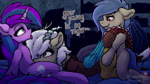 16:9 animated bat_pony bed blush chimera crossgender cunnilingus darbedarmoc discord_(mlp) draconequus equid equine fan_character fangs female female/female female_penetrated feral friendship_is_magic from_behind_position from_front_position furniture group group_sex hasbro hi_res high_framerate horn horse kinktober kinktober_2024 looking_at_another looking_pleasured male male/female male_penetrating male_penetrating_female mammal my_little_pony mythological_creature mythological_equine mythology no_sound oral penetration penile penile_penetration pony sex short_playtime tail teeth threesome tongue tongue_out trio unicorn vaginal vaginal_penetration webm widescreen