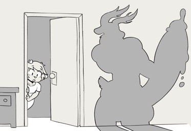 antlers big_penis bodily_fluids duo erection genital_fluids genitals horn huge_penis humanoid_genitalia humanoid_penis hyper hyper_genitalia hyper_penis larger_male male penis precum shota size_difference young angstrom deer mammal 2019 character_request digital_media_(artwork)