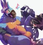 4_toes 5_fingers abs anal anthro anus arms_bent avian balls barefoot beak bent_leg biceps big_penis biped bird blush bodily_fluids breath_of_the_wild butt cel_shading claws countershade_torso countershading cum cum_drip cum_from_ass cum_in_ass cum_inside cum_on_anus cum_on_beak cum_on_butt cum_on_chest cum_on_face cum_on_hand cum_on_own_face cum_on_penis cum_on_self cum_on_tail cum_string cumshot dangpa digital_media_(artwork) disembodied_penis dripping duo ejaculation erection extended_leg eyelashes facial_markings feathered_wings feathers feet fingerless_(marking) fingers foot_fetish foot_play footjob front_view genital_fluids genitals glans half-closed_eyes hand_on_calf hand_on_leg hand_on_own_calf hand_on_own_leg head_crest head_markings hi_res holding_calf holding_leg humanoid_genitalia humanoid_penis kass_(tloz) leaking leaking_cum legs_up looking_at_genitalia looking_at_penis looking_pleasured lying male male/male male_penetrated male_penetrating male_penetrating_male markings multicolored_body multicolored_feathers muscular muscular_male musical_note narrowed_eyes nintendo nude on_back open_mouth orange_balls orange_penis orgasm orgasm_face pecs penetration penis perineum pink_glans plantigrade pull_out raised_hand rito sex shaded simple_background solo_focus spread_legs spreading tail talonjob talons the_legend_of_zelda toe_claws toes tongue vein veiny_penis winged_arms wings
