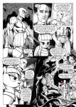 abs angry anon anthro applejack_(mlp) big_breasts breasts catrina_(mlp) cave cleavage clothed clothing comic crown cutie_mark dialogue english_text equid equine fan_character felid female fluttershy_(mlp) friendship_is_magic hair hasbro hat headgear headwear hi_res hooves horn horse human limestone_pie_(mlp) magic male mammal maud_pie_(mlp) mlp_g1 muscular muscular_male my_little_pony my_little_pony_'n_friends mythological_creature mythological_equine mythology pencils_(artist) pinkie_pie_(mlp) pony pre-g4 rainbow_dash_(mlp) spying text twilight_sparkle_(mlp) unicorn winged_unicorn wings