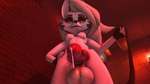 animal_genitalia animal_penis anthro balls bdsm bodily_fluids canine_genitalia canine_penis clothing dominant fur genital_fluids genitals glistening glistening_balls glistening_genitalia glistening_knot glistening_penis gloves gynomorph handwear intersex knot knotted_penis leash penis red_sclera solo white_body white_fur fluffydick93 helluva_boss loona_(helluva_boss) canid canine canis mammal wolf 16:9 3d_(artwork) digital_media_(artwork) hi_res source_filmmaker_(artwork) widescreen