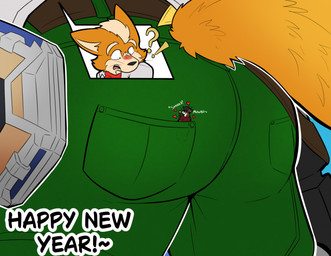 anthro belt big_butt blush blush_lines bottomwear butt butt_focus clothing duo extreme_size_difference green_bottomwear green_clothing green_pants hand_on_butt heart_symbol inside_pants kiss_on_butt kissing looking_down macro male open_mouth pants raised_tail rear_view size_difference smooch_(sound_effect) sound_effects tail text thick_thighs solacelunis nintendo star_fox fox_mccloud canid canine fox mammal 2025 digital_drawing_(artwork) digital_media_(artwork) english_text hi_res
