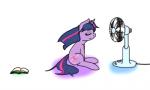 book cutie_mark electric_fan female feral fur hair horn multicolored_hair purple_body purple_fur simple_background solo white_background wookylee friendship_is_magic hasbro my_little_pony mythology twilight_sparkle_(mlp) equid equine mammal mythological_creature mythological_equine unicorn 2016 5:3 animated low_res short_playtime