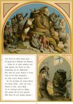 1881 19th_century 5_fingers absurd_res ambiguous_gender anatid ancient_art angry anseriform anthro avian beak belin biped bird bovid brown_mane bruin_(reynard_cycle) canid canine canis caprine chain chained chanteclere chicken claws cloven_hooves crown cuff_(restraint) detailed_background dewclaw_hooves digitigrade domestic_cat domestic_dog duck feathers featureless_crotch fedor_flinzer felid feline felis female feral fingers fist fox fur galliform gallus_(genus) german_text green_body green_feathers group handpaw haplorhine headgear hi_res holding_leash holding_object hooves inside king king_noble kneeling kyward lagomorph large_group leash lion male mammal mane monkey mouse multicolored_body multicolored_fur multiple_images murid murine nude on_one_knee open_beak open_mouth outside pantherine paws phasianid pink_nose primate prison prisoner public_domain quadruped queen queen_fiere red_fox red_leash restraints reynard_the_fox rodent royalty semi-anthro shackled shackles sitting size_difference sky standing striped_body striped_fur stripes teeth text tibert toe_claws tongue traditional_media_(artwork) true_fox two_tone_body two_tone_fur unguligrade white_body white_fur window wolf ysengrin