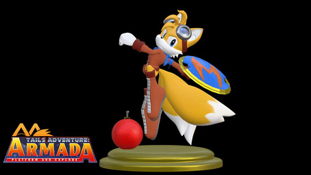 animated_gif anthro award black_background blue_eyes bottomless clothed clothing dipstick_tail eyewear eyewear_on_head fangame footwear fur gloves goggles goggles_on_head handwear male markings multicolored_tail shield shoes simple_background solo tail tail_markings trophy yellow_body yellow_fur rotalice2 nintendo sega sonic_the_hedgehog_(series) super_smash_bros. miles_prower canid canine fox humanoid mammal 3d_(artwork) 3d_animation animated digital_media_(artwork) short_playtime turntable_(animation)
