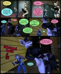 anthro asphyxiation bodily_fluids cum cum_in_mouth cum_inside death dialogue female female_death forced forced_oral freckles genital_fluids group gynomorph intersex intersex/female killing oral police profanity sex speech_bubble text trio extralife disney zootopia judy_hopps officer_flint_(foresttherotten) warfare_flint canid canine lagomorph leporid mammal murid murine rabbit rat rodent 3d_(artwork) absurd_res comic digital_media_(artwork) english_text hi_res