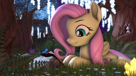 blinking calm crystal duo female flower folded_wings forest grass looking_down lying nature night on_front outside plant reading relaxing rock smile solo_focus tree wings montaraz13 friendship_is_magic hasbro my_little_pony mythology angel_(mlp) fluttershy_(mlp) arthropod avian bird butterfly equid equine horse insect lagomorph lepidopteran leporid mammal mythological_creature mythological_equine owl pegasus pony rabbit 16:9 3d_(artwork) 3d_animation animated digital_media_(artwork) hi_res loop no_sound seamless_loop short_playtime source_filmmaker_(artwork) video wallpaper widescreen