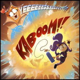 air_pump alternate_self alternative_fashion anthro aroused clothing dialogue duo exclamation_point explosion fangs female fishnet_clothing fishnet_legwear gem goth heart_symbol image_bubble jewelry legwear necklace onomatopoeia orgasm_face pearl_(gem) pearl_necklace popping sound_effects teeth text megadraws24 activision crash_bandicoot_(series) crash_team_racing_nitro-fueled coco_bandicoot bandicoot mammal marsupial hi_res