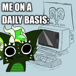 computer computer_keyboard computer_mouse computer_screen electronics green_body horn male meme_face poster sketch_background solo text toony thatderglover69 blender_(copyright) ibispaint_(copyright) mythology ram_trucks skunkierderg_(thatderglover69) dragon dutch_angel_dragon mythological_creature mythological_scalie scalie 1:1 digital_media_(artwork) guide_lines hi_res ibispaint_(artwork) meme sketch
