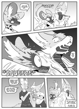 anthro clothed clothing cybernetics dialogue ear_piercing group inner_ear_fluff machine male piercing simple_background speech_bubble tattoo text tuft kifyun2 kif_yppreah raphael_yppreah ailurid canid canine fox hyena mammal red_panda absurd_res black_and_white comic english_text hi_res monochrome