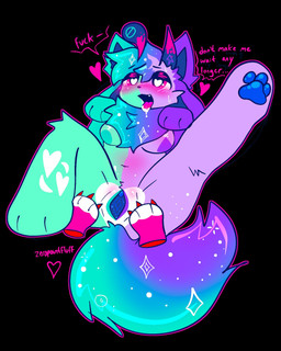 antennae_(anatomy) anthro belly belly_blush blush bodily_fluids body_blush breasts butt chest_tuft claws clitoris corruption cum cum_in_mouth cum_inside diamond_(marking) duo faceless_anthro faceless_character faceless_female female female/female fluffy fluffy_chest fluffy_tail freckled_butt freckled_tail freckles fur genital_fluids genitals gradient_hair gradient_tail hair hand_on_butt head_tuft heart_(marking) heart_eyes heart_symbol hearts_around_head horn markings narrowed_eyes navel nipples open_mouth pawpads paws pink_body pink_eyes pink_fur pink_tongue profanity purple_body purple_clitoris purple_fur purple_paws red_claws speech_bubble star_(marking) sweat sweatdrop tail teal_body teal_fur text tongue tongue_out transformation tuft unusual_anatomy unusual_genitalia vulva white_body white_fur white_markings white_paws zeropointfluff horn_(zeropointfluff) zeropoint_(zeropointfluff) canid canine felid feline hybrid mammal english_text hi_res