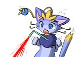 bendy_straw blood bodily_fluids crying drinking_straw female female_penetrated feral flying_sweatdrops gore imminent_death penetration solo sweat sweatdrop tail tears tremble_spikes yuumisocute league_of_legends riot_games tencent yuumi_(lol) domestic_cat felid feline felis mammal 4:3 hi_res