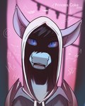 clothing fangs feral hood hoodie looking_at_viewer male solo stare teeth topwear cocaine_(artist) conditional_dnp hasbro my_little_pony electric_flow bat_pony equid mammal 4:5 absurd_res hi_res