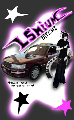 alternative_fashion anthro black_bottomwear black_clothing black_hair black_pants black_shirt black_topwear bottomwear car clothing emo eyewear gesture glasses hair halo hand_gesture male male/male pants profanity shirt solo standing text topwear v_sign vehicle whiskers lsnium mythology dragon felid mammal mythological_creature mythological_scalie pantherine scalie snow_leopard absurd_res english_text hi_res