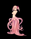 4:5 accessory alpha_channel animal_humanoid bedroom_eyes breasts cecaelia censored cephalopod cephalopod_humanoid coleoid female hair hair_accessory hairband half-closed_eyes humanoid marine marine_humanoid merfolk mollusk mollusk_humanoid monster monster_girl_(genre) narrowed_eyes navel nipples non-mammal_nipples nude octopodiform orange_hair seductive sei_monmusu_gakuen solo split_form tentacle_creature tentacles vanadis