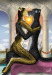 2012 bed bedroom black_fur butt cheetah cryme_the_cheetah cuddling duo eyes_closed feline fluffy_panther fur gay hair jaguar khraym kissing long_hair male nude panther piercing realistic rosettes shaded sheath sitting spots yellow_fur
Rating: Questionable
Score: 3
User: KhraymTheCheetah
Date: June 13, 2013