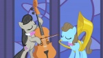 band bow_(stringed_instrument) bowed_string_instrument brass_instrument cello cutie_mark duo female feral music musical_instrument playing_music quadruped sousaphone string_instrument tail wind_instrument unknown_artist friendship_is_magic hasbro my_little_pony bluenote_(mlp) octavia_(mlp) earth_pony equid equine horse mammal pony 16:9 animated short_playtime widescreen