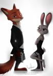 2020 anthro bad_trigger_discipline barefoot canid canine claws clothed clothing crossed_arms crossover disney duo feet fox fully_clothed fur green_eyes grey_body grey_fur gun hi_res holding_gun holding_object holding_ranged_weapon holding_weapon inner_ear_fluff judy_hopps lagomorph leporid looking_at_viewer mammal mr._and_mrs._smith neck_tuft nick_wilde on_one_leg orange_body orange_fur pink_nose purple_eyes rabbit ranged_weapon red_fox relaxablefur simple_background size_difference standing text toe_claws true_fox tuft url weapon white_background zootopia